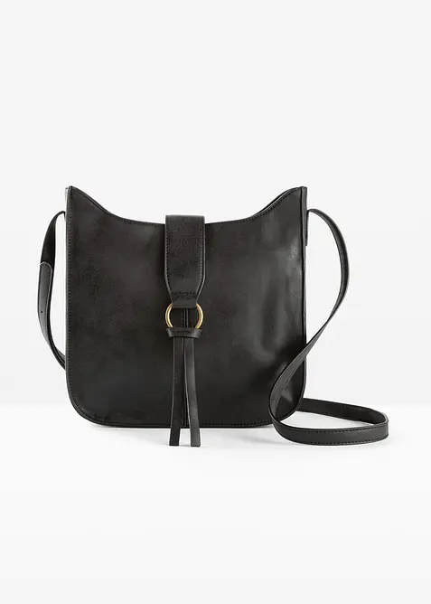 Schoudertas met decoratieve gesp, bonprix