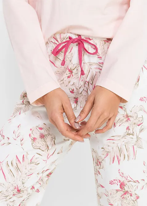 Pyjama van biologisch katoen, bonprix