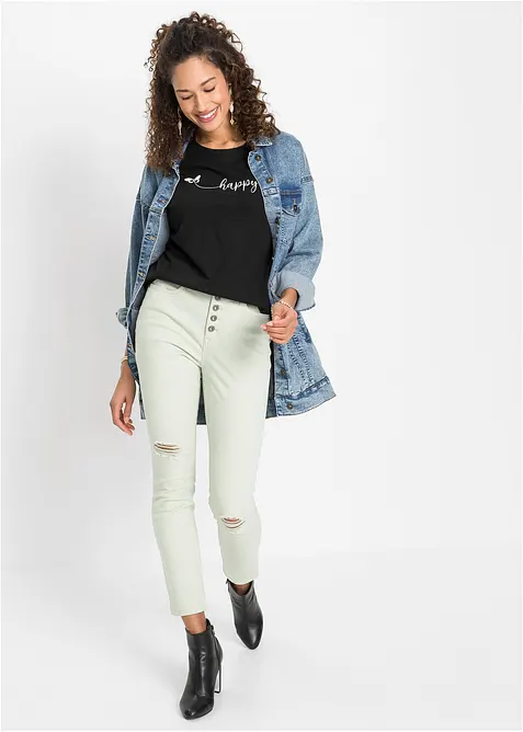 T-shirt van katoen, bonprix