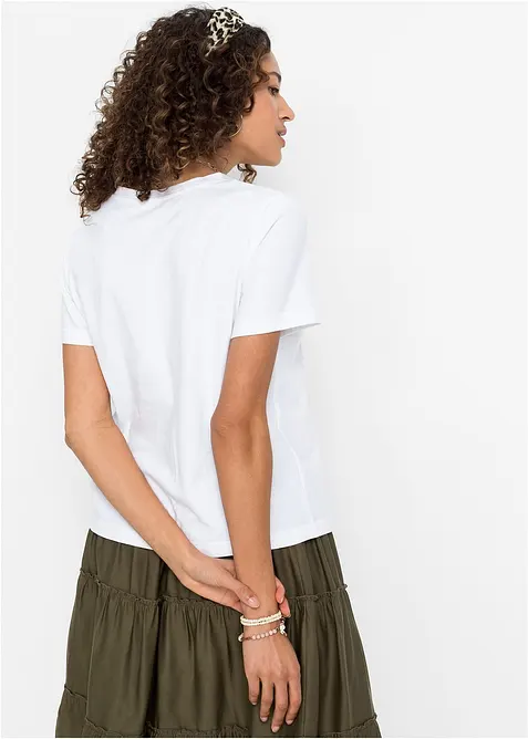 T-shirt van katoen, bonprix