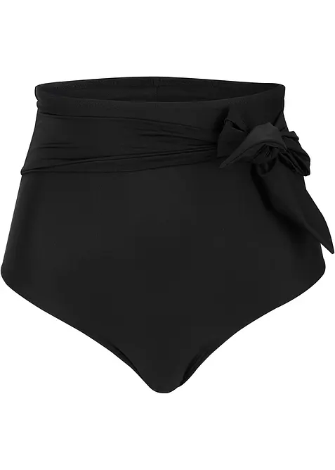 Corrigerend bikinibroekje met strikceintuur, sterk corrigerend, high waist, bonprix