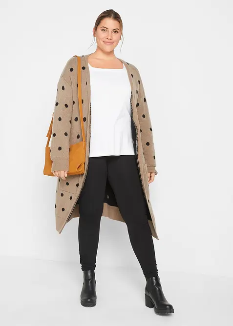 Katoenen legging met brede comfortband, bonprix