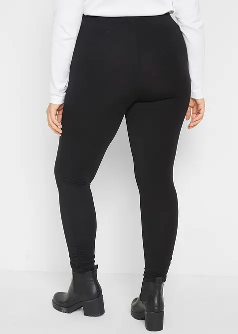 Katoenen legging met brede comfortband, bonprix