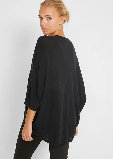 Fijn gebreid vest van puur katoen, bonprix