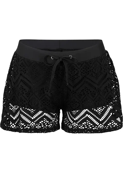 Zwemshort met kant, bonprix