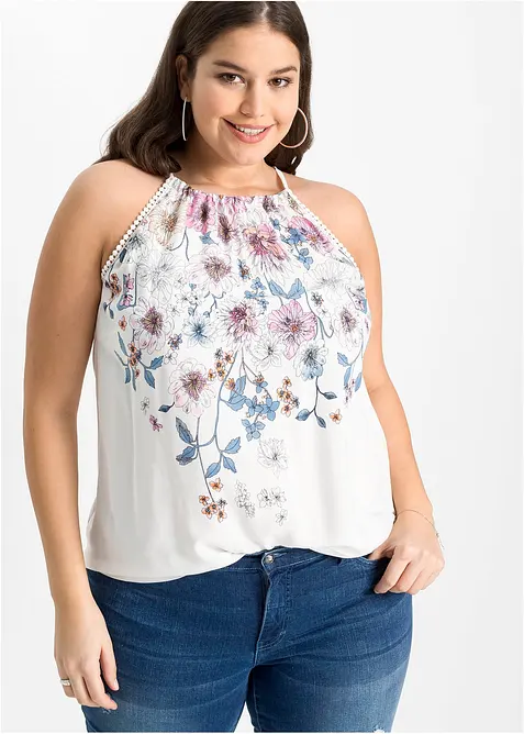 Blousetop van vloeiende viscose, bonprix