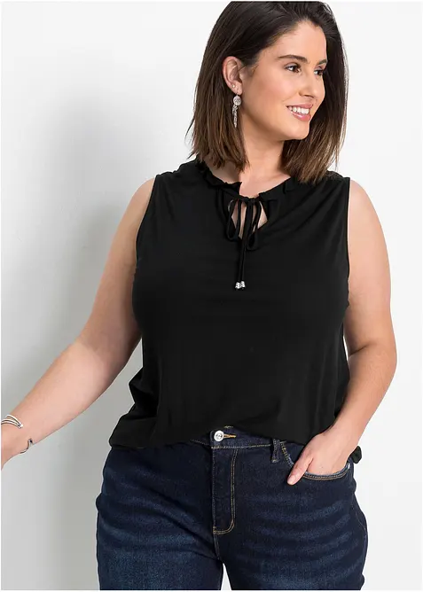 Top met viscose, bonprix
