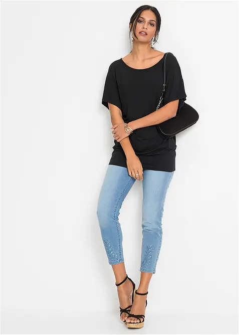 Shirt van viscosemix, bonprix