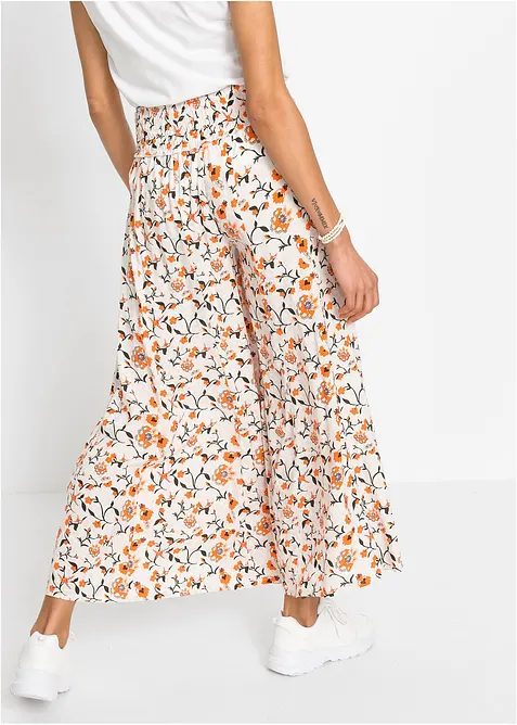 Palazzo broek van soepele viscose, bonprix