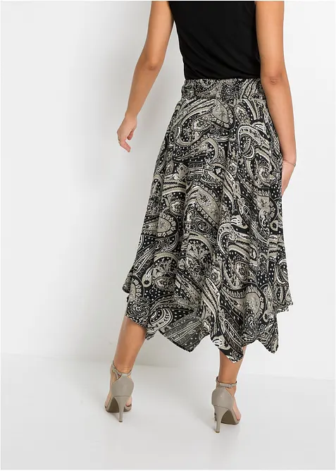 Rok van pure viscose, bonprix