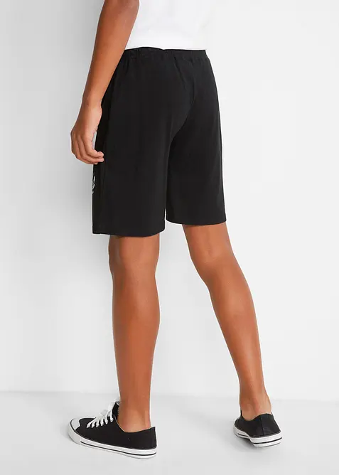 Jersey bermuda van biologisch katoen (set van 2), bonprix