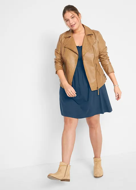 Jersey jurk van biologisch katoen, bonprix