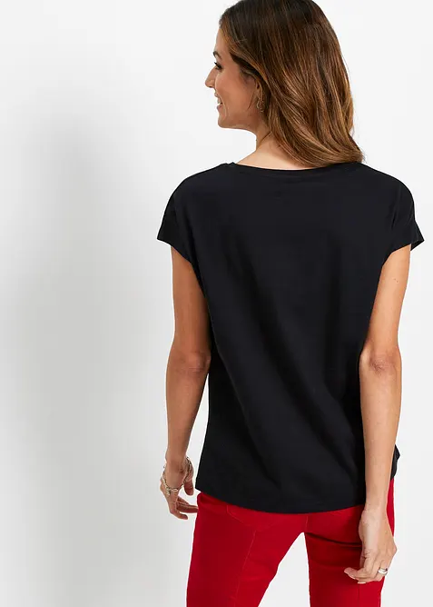 Shirt met pailletten, bonprix