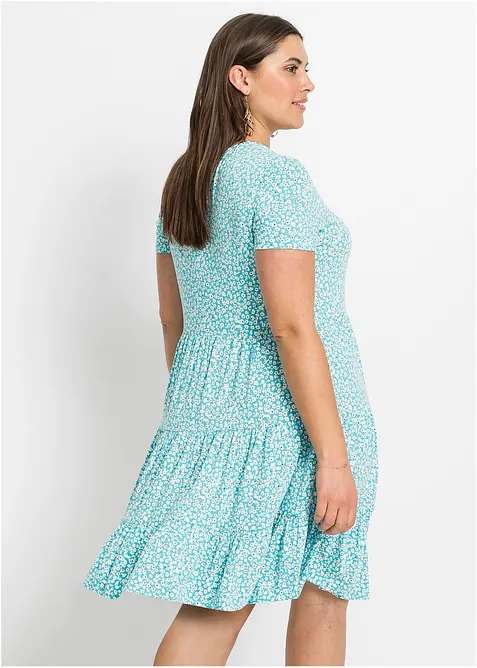 Jersey jurk van viscosemix, bonprix