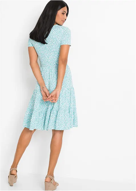 Jersey jurk van viscosemix, bonprix