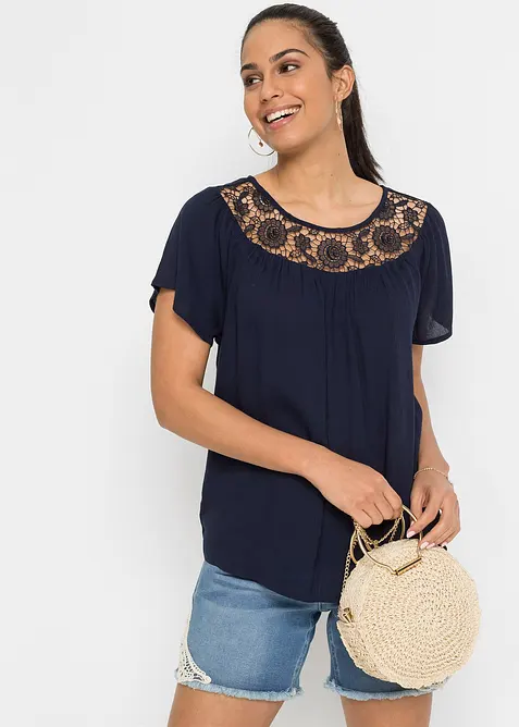 Blouse vn viscose, bonprix