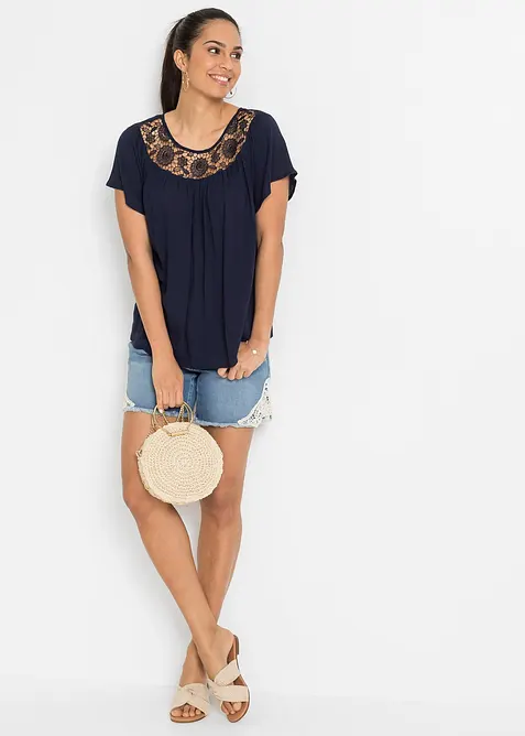 Blouse vn viscose, bonprix