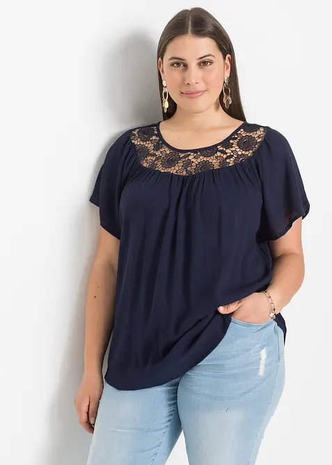 Blouse vn viscose, bonprix