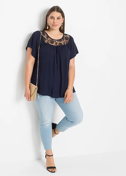Blouse vn viscose, bonprix