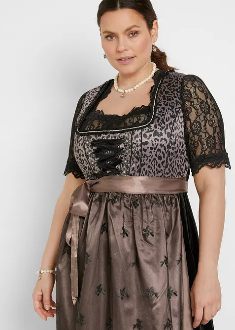 Kanten dirndl blouse, bonprix