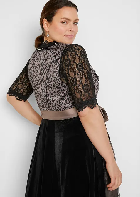 Kanten dirndl blouse, bonprix