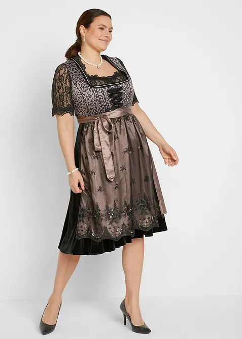 Kanten dirndl blouse, bonprix