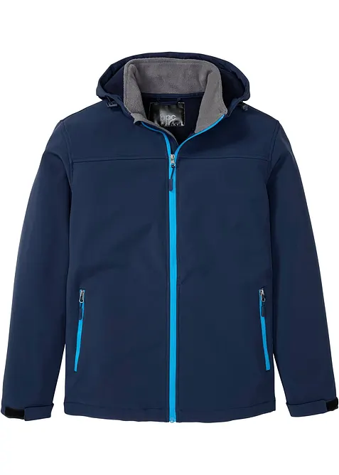 Softshell jas met capuchon, bonprix