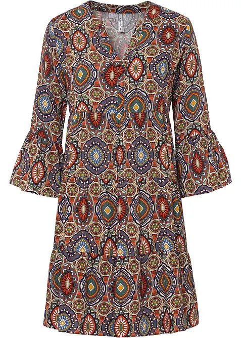 Mini jurk van soepele viscose, bonprix