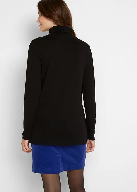 Shirt met col van puur katoen, bonprix