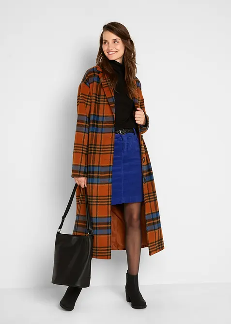 Shirt met col van puur katoen, bonprix