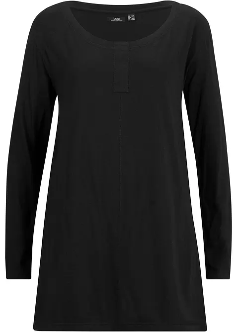 Longsleeve van een katoen/viscose-mengsel, bonprix