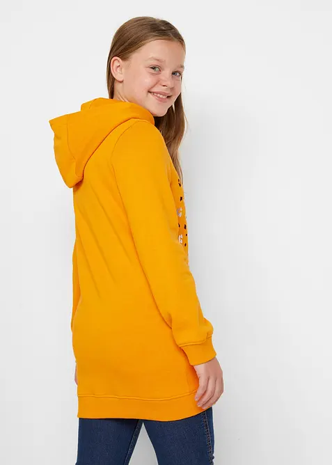 Meisjes hoodie van biologisch katoen, bonprix