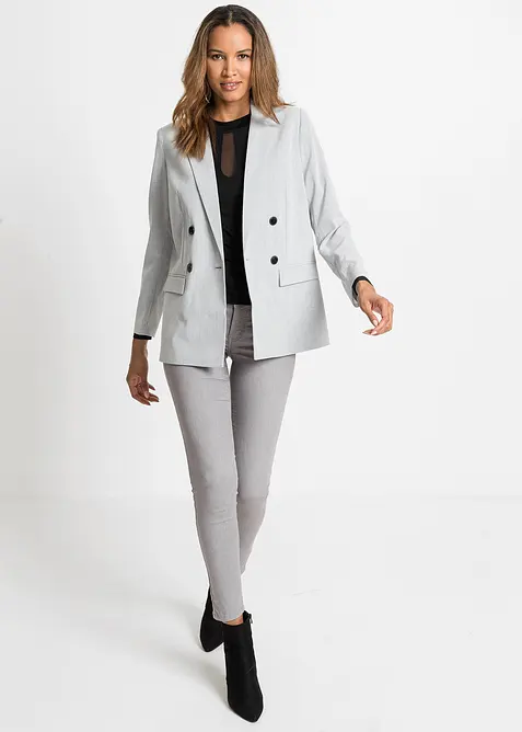 Longsleeve in een zachte viscosemix, bonprix