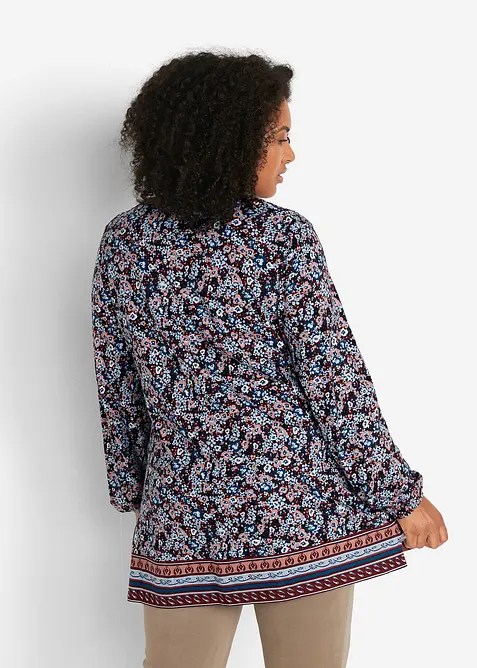 Shirt tuniek met bloemenmotief, bonprix