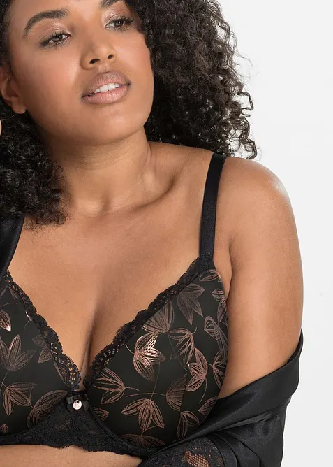 Voorgevormde bh met beugels en glans, bonprix