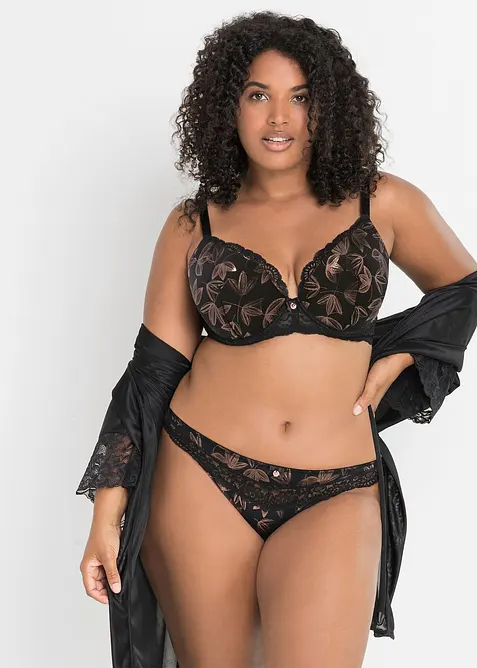 Voorgevormde bh met beugels en glans, bonprix