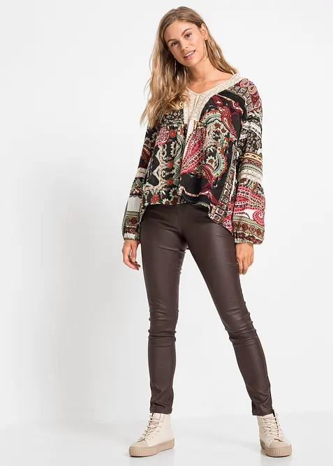 Stretch broek in een viscosemix, bonprix