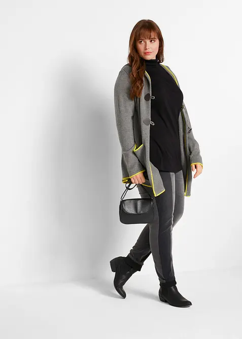 Shirt met col van puur katoen, bonprix