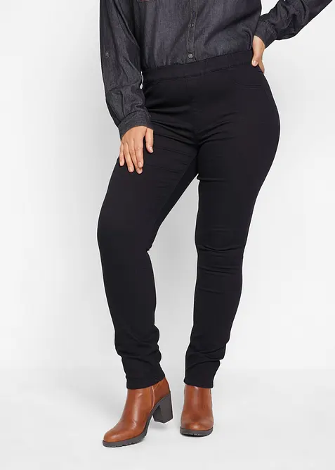 Thermojegging, mid waist, bonprix