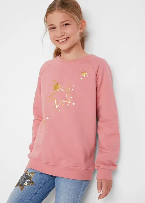 Sweater van puur katoen, bonprix