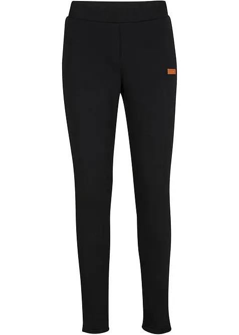 Legging met teddy voering, bonprix