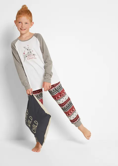 Pyjama van biologisch katoen (2-dlg. set), bonprix
