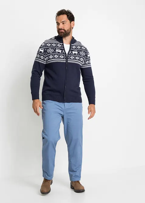 Huidvriendelijk Noors vest van puur katoen, bonprix