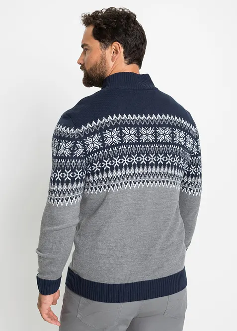 Noorse trui met schipperskraag, bonprix