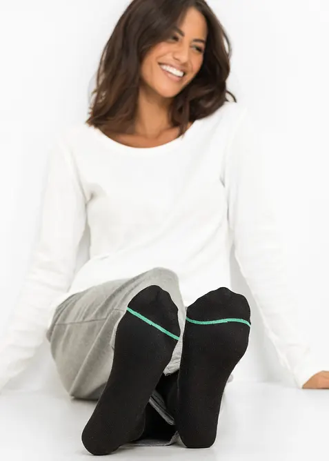 Sokken met biologisch katoen (5 paar), bonprix