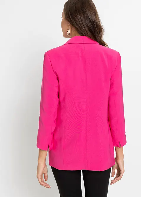 Lange blazer in een viscosemix, bonprix