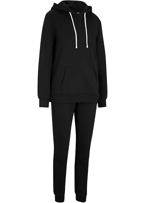 Joggingpak in een katoenmix (2-dlg. set), bonprix