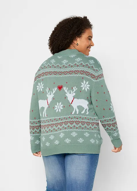 Noorse trui met turtleneck, bonprix