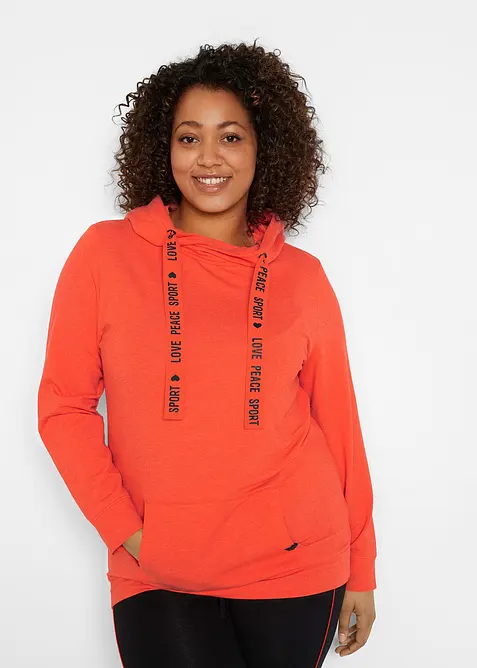 Hoodie van een zachte viscosemix, bonprix