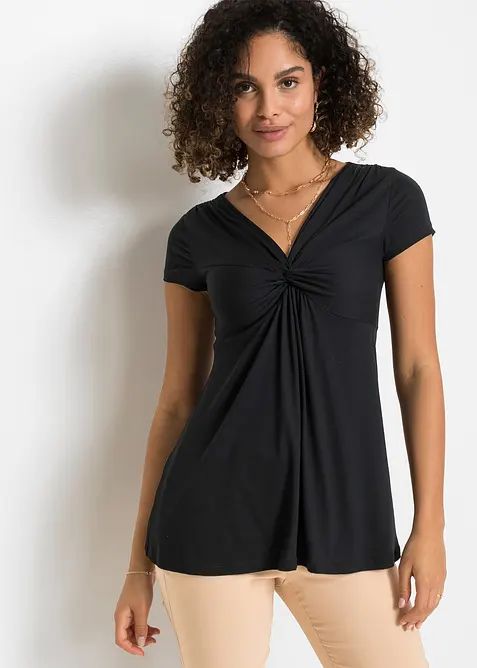 Shirt in een viscosemix, bonprix